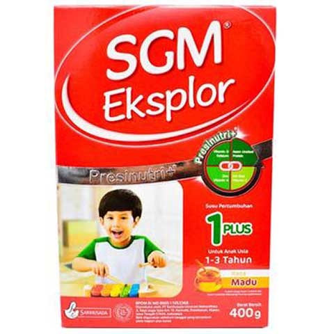 SGM EKSPLOR 1+ MADU BOX 400GR